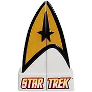 Star Trek Command Insignia Salt and Pepper Shakers